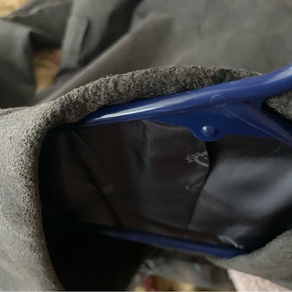 Vintage Christian Dior Gray Suede Jacket Lined Blazer Sports Coat Men's 44S - Picture 13 of 16